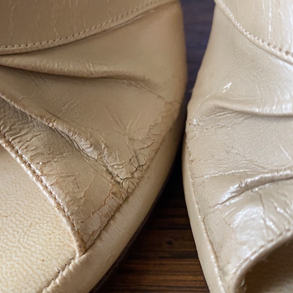 Tan heels sz. 7.5 W - Picture 2 of 4